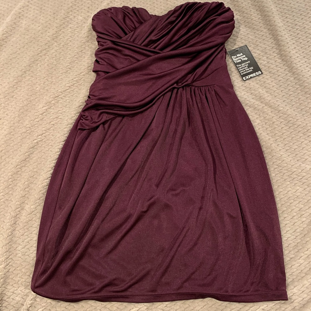 Express Strapless Dress